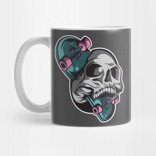 Skate and Skull Mug